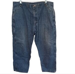 WRG Wrangler Button Fly Carpenter Jeans  44 X 30